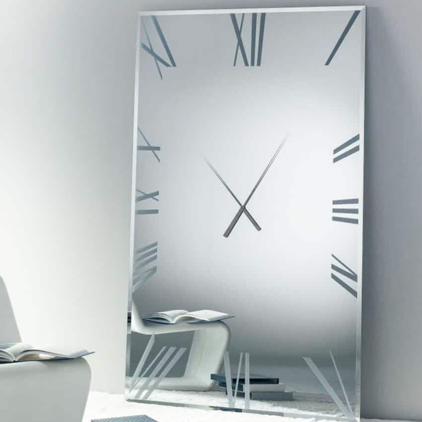Titanium Clock, Modern Wall Clock