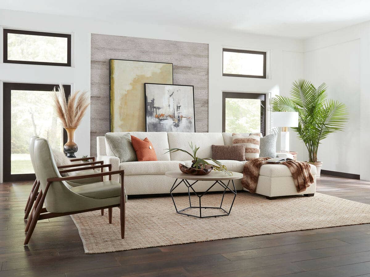 Contemporary Living Room Furniture Wood Native American Style